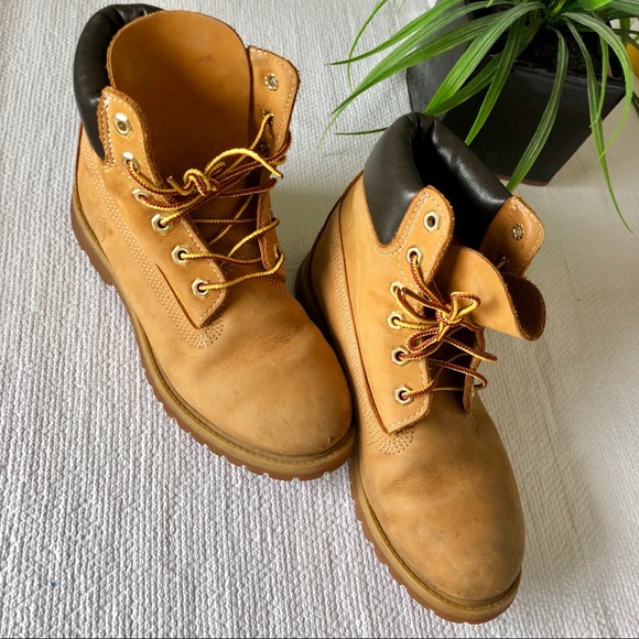 Timberland Wheat Nubuck Boots | Women’s Size 7 - Picture 3 of 7